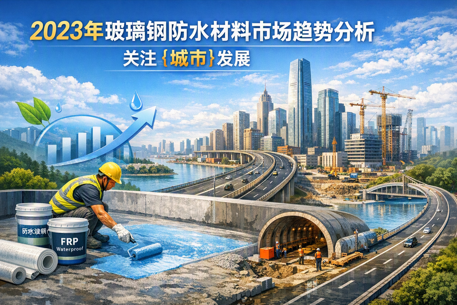 2023年玻璃钢防水材料市场趋势分析,关注 石家庄 发展