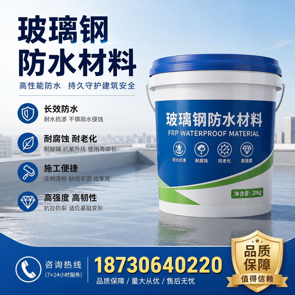 专家解析：玻璃钢防水材料的市场前景分析在 石家庄