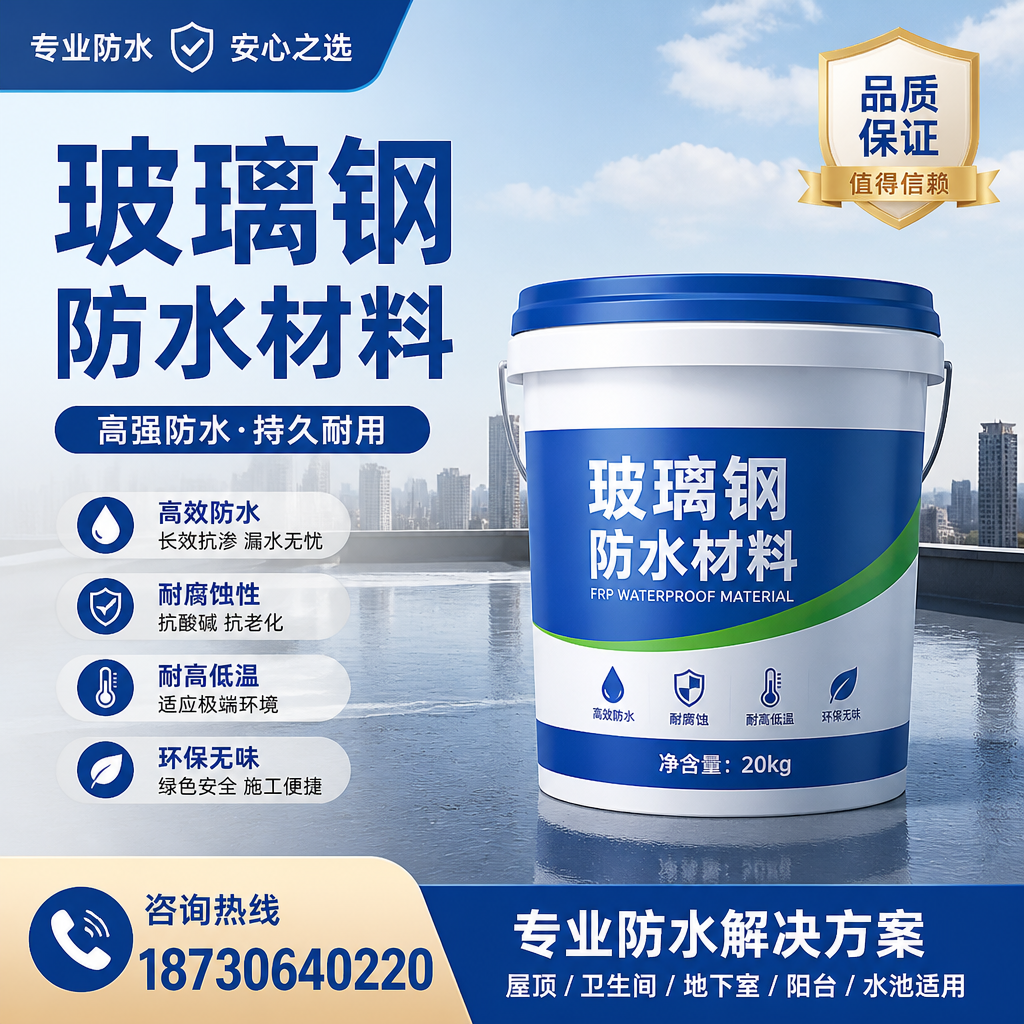 了解玻璃钢防水材料的市场趋势,石家庄 企业不可不知