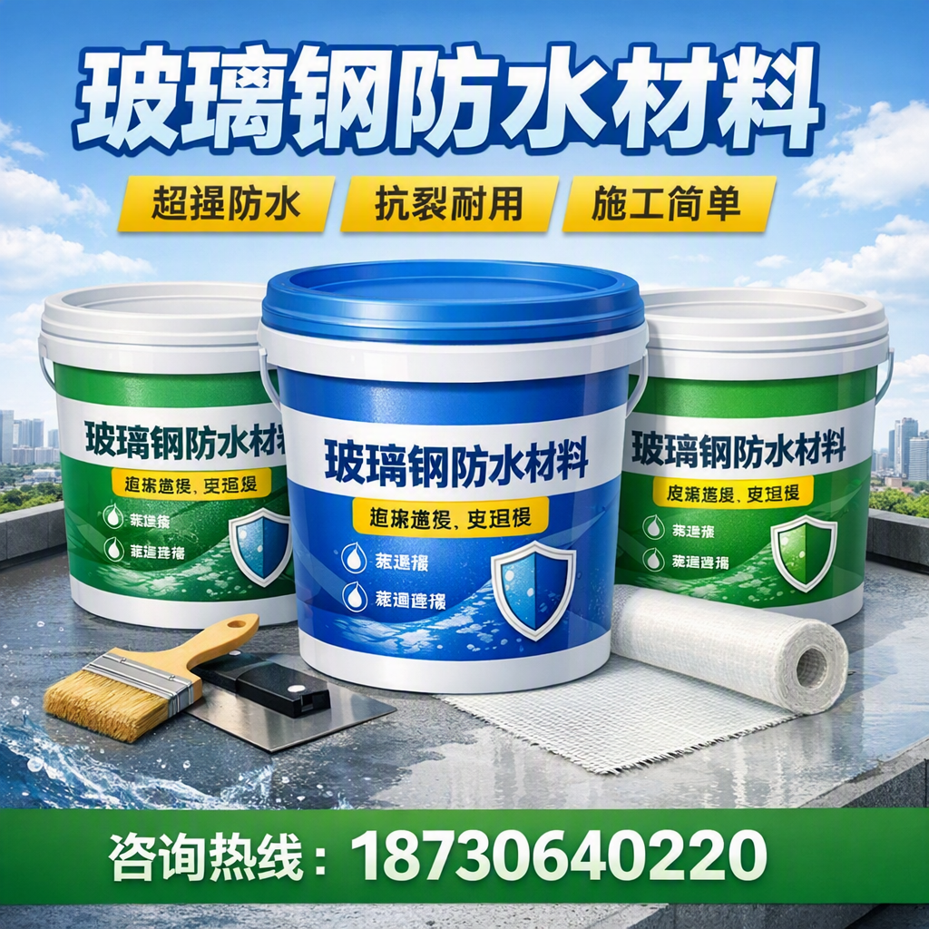 了解玻璃钢防水材料的市场趋势,石家庄 企业不可不知